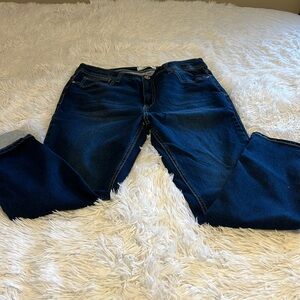 Ladies Angels jeans. Size 14. Color dark blue.
